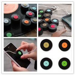 Disc Earphone Cable Clean Winder