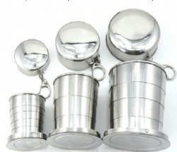 Stainless steel Sport cup/Folded cup