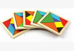 Wooden Tangram