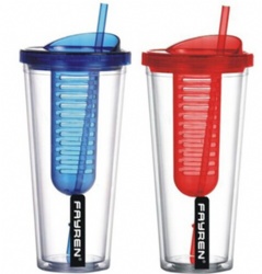 16 oz Double Wall Infusion Tumbler Cups