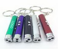 Laser Light Flashlight Key Chain