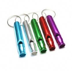 Outdoor Aluminum Lifesaving Whistle