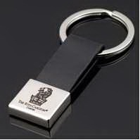 Leather Key Holder with Large Key Ring