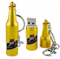 Wine Bottle USB Flash Drives 4GB