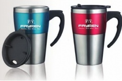 16 oz Sports Stainless Steel Travel Mug