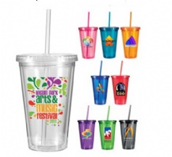 16 oz Coloful Tumbler